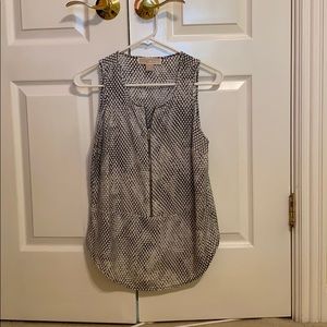 Michael Korea snake print shirt